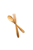 Italian Olivewood Salad Servers
