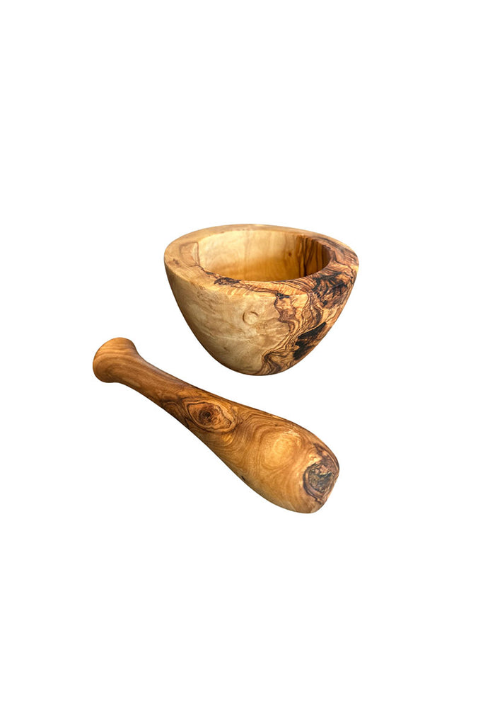 Italian Olivewood Mortar & Pestle - Small