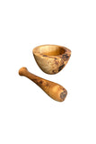 Italian Olivewood Mortar & Pestle - Small